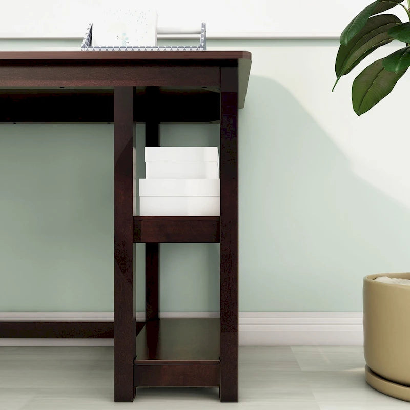 Max and Lily Corner Desk w/ Shelves