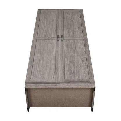 Manhattan Comfort Hopkins Modern 7 Shelf Freestanding Storage Closet Set of 2