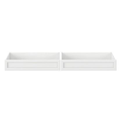 Queen-King-Twin XL Mid-Century Modern Under Bed Storage Drawers
