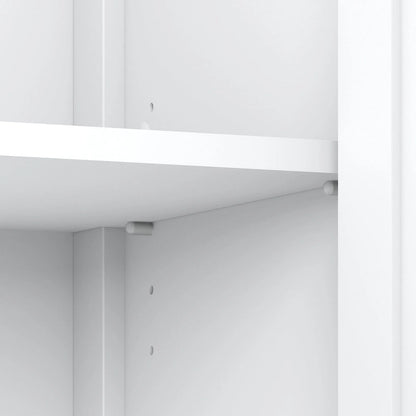 Mayfield 5 Shelf Bookcase with Doors by Bush Furniture