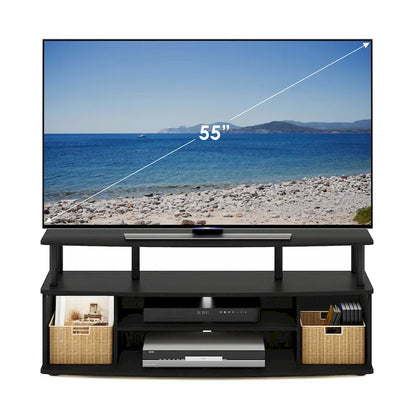 Furinno JAYA Large Entertainment Center Hold up to 55-IN TV