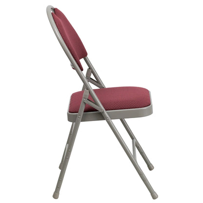 2 Pack Extra Large Ultra-Premium Triple Braced Folding Chair