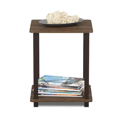 Porch & Den Rutherford Simplistic Square End Tables (Set of 2)