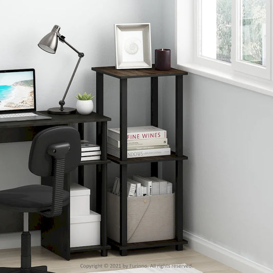 Porch & Den Rutherford Simplistic Square End Tables (Set of 2)
