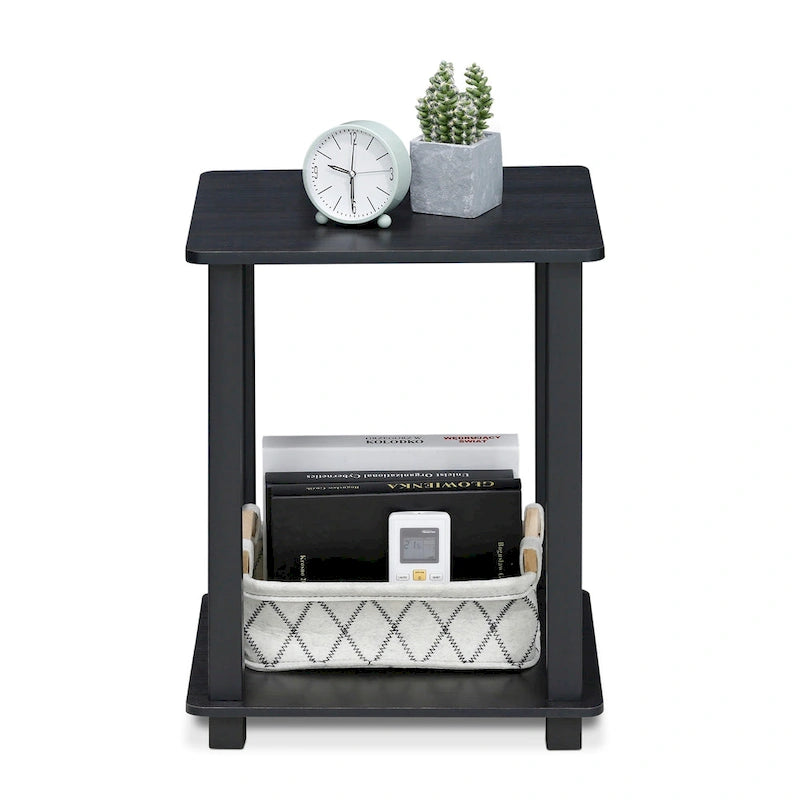 Porch & Den Rutherford Simplistic Square End Tables (Set of 2)