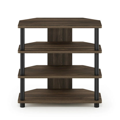 Furinno Turn-N-Tube Easy Assembly 4-Tier Petite TV Stand