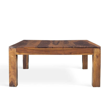 Handmade Cube Low Square Coffee Table (India) - 15.75  x 35.5  x 35.5