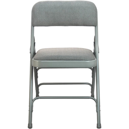 2-pack Advantage Padded Metal Folding Chair - Fabric Seat