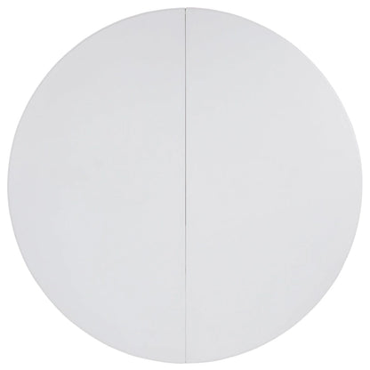 6-Foot Round Bi-Fold Plastic Event Folding Table with Handle
