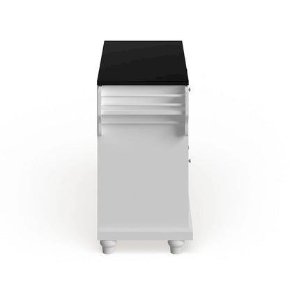 Crosley Cambridge Granite Top Full Size Kitchen Island/Cart - 18d x 51.5w x 36h