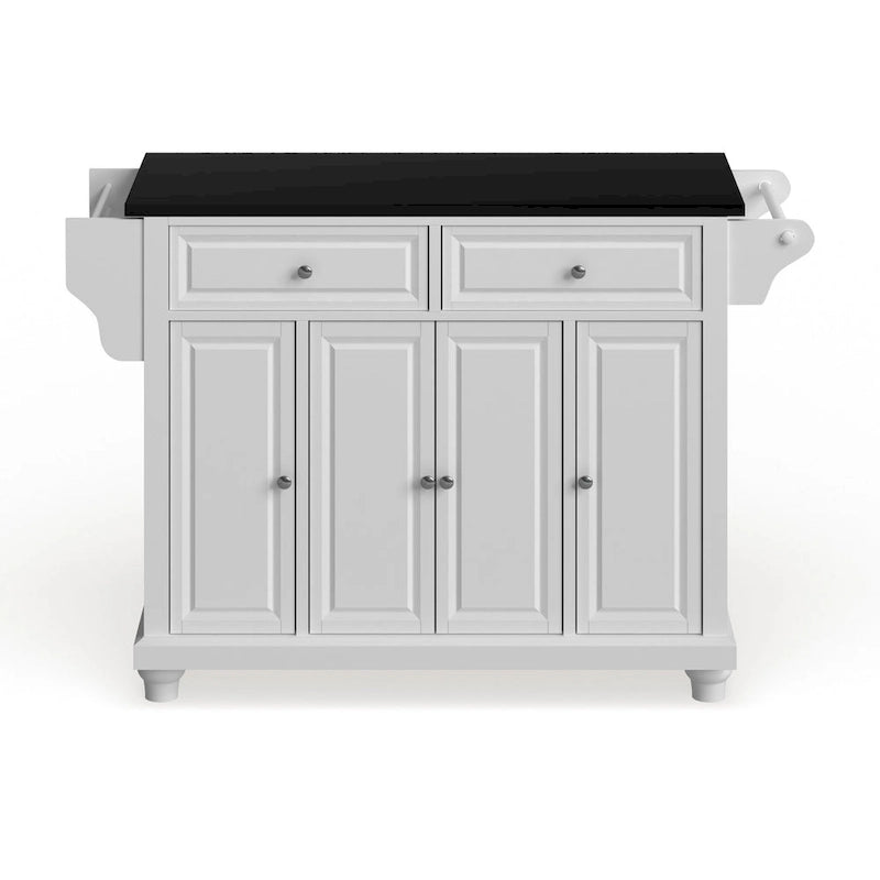 Crosley Cambridge Granite Top Full Size Kitchen Island/Cart - 18d x 51.5w x 36h