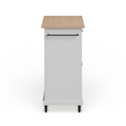 Crosley Compact Wood Top Kitchen Cart - 31W x 18D x 35.5H