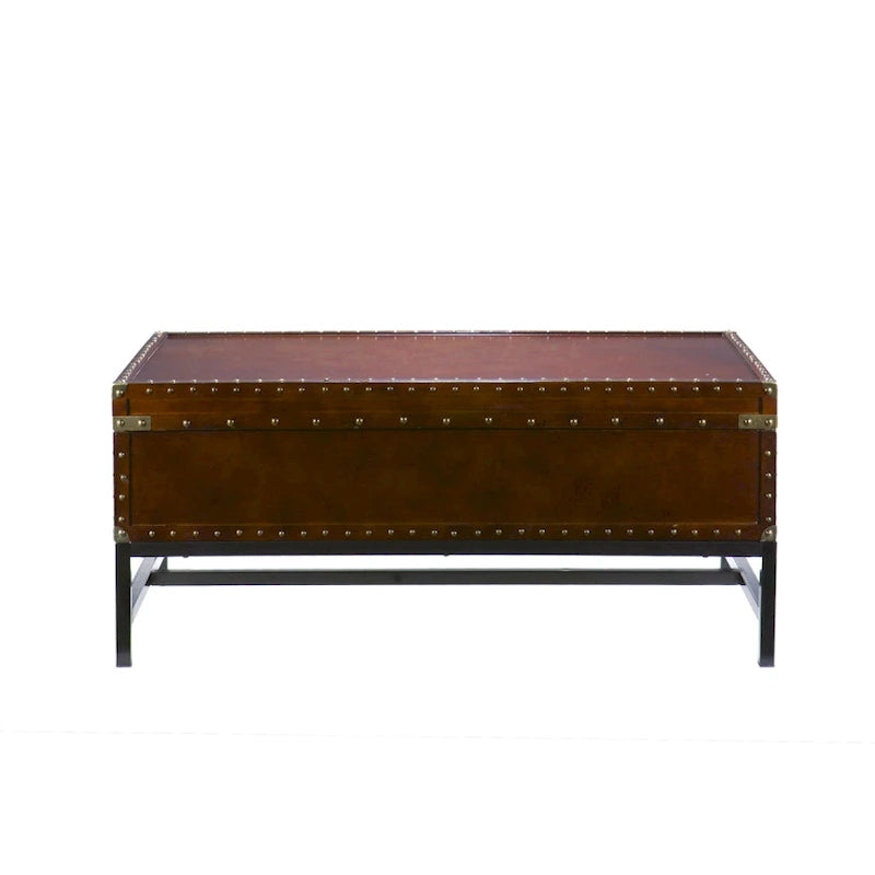 SEI Furniture Azul Espresso Storage Coffee Table