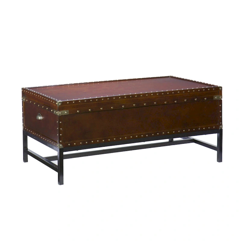 SEI Furniture Azul Espresso Storage Coffee Table