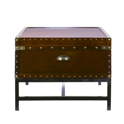 SEI Furniture Azul Espresso Storage Coffee Table