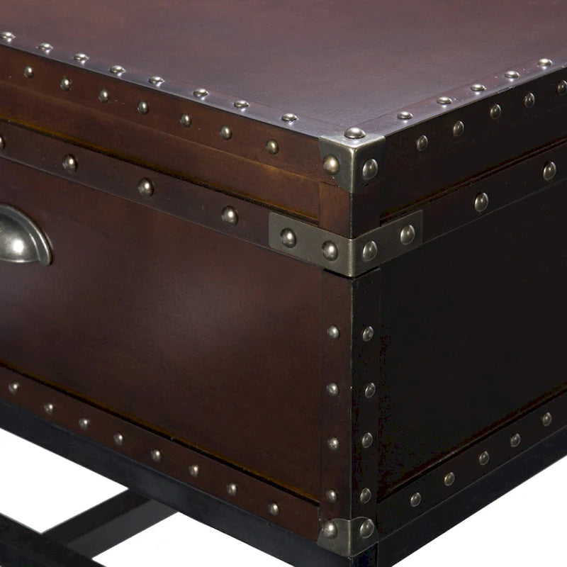 SEI Furniture Azul Espresso Storage Coffee Table