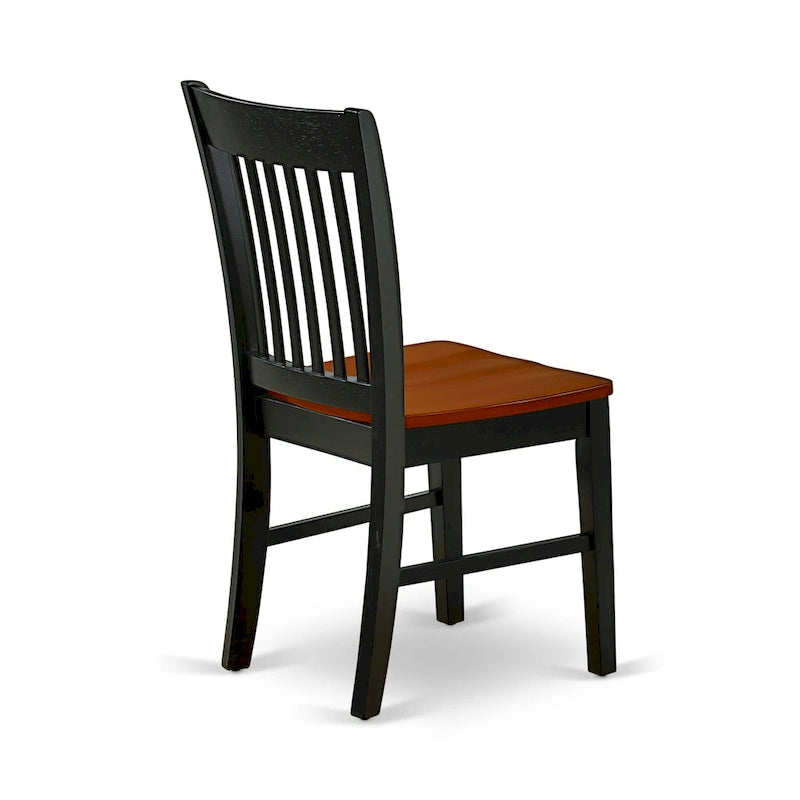 East West Furniture Kitchen Table Set Consist of a Rectangle Dining Table with Butterfly Leaf and Dining Chairs (Pieces Options)