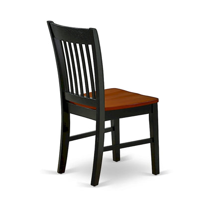 East West Furniture Kitchen Table Set Consist of a Rectangle Dining Table with Butterfly Leaf and Dining Chairs (Pieces Options)