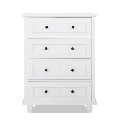 4 Drawer Large Chest Drawers Furniture Wide Storage Cabinet Bedroom Living Room