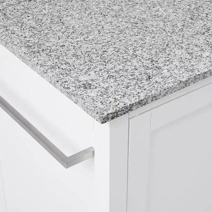 Crosley Soren Granite Top Kitchen Island/Cart - 18.13d x 42.13w x 37.5h