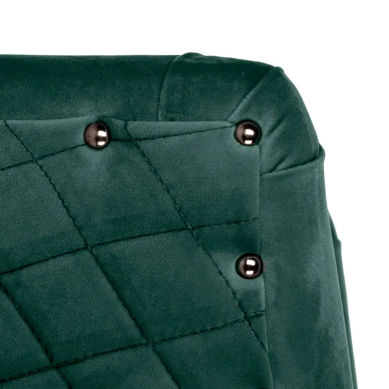 Quilted Swivel Tub Chair with Upholstered Seat and 360-Degree Rotating Base for Living Room