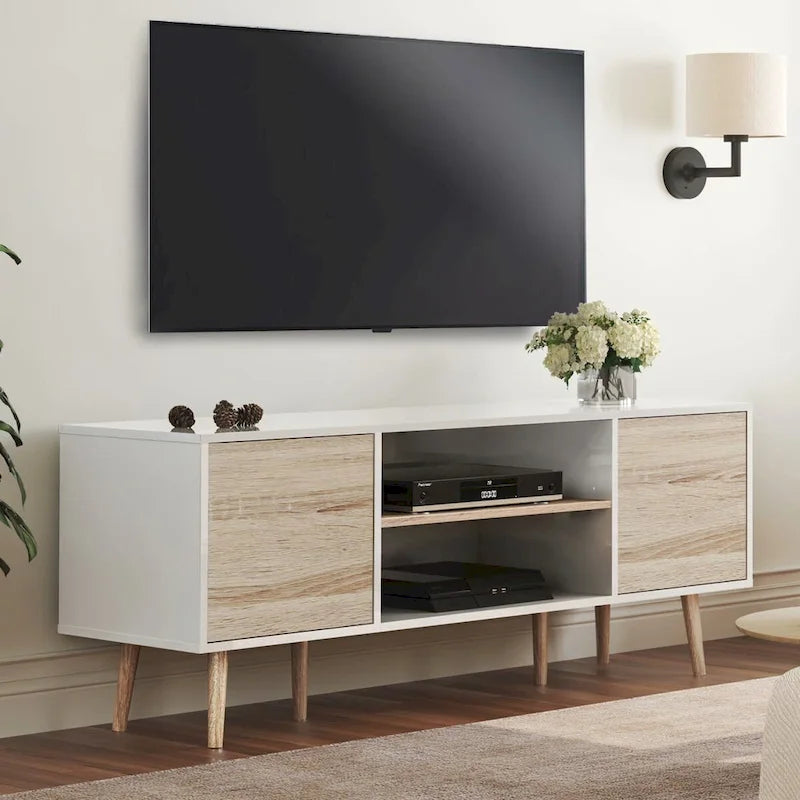 Mid Century Modern TV Stand for 32 -60  TVs - 42 inches