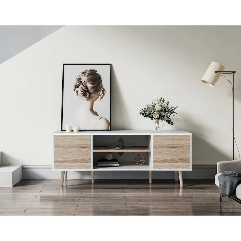 Mid Century Modern TV Stand for 32 -60  TVs - 42 inches