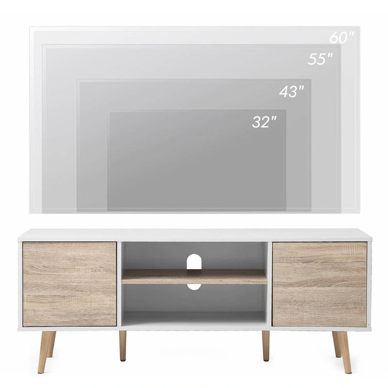 Mid Century Modern TV Stand for 32 -60  TVs - 42 inches