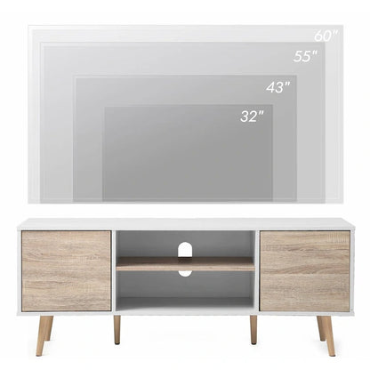 Mid Century Modern TV Stand for 32 -60  TVs - 42 inches