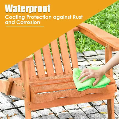 Gymax Eucalyptus Adirondack Chair Foldable Outdoor Wood Lounger Chair - See Details