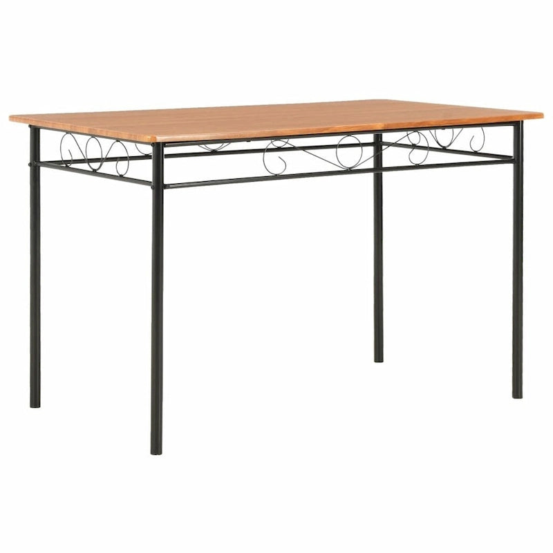vidaXL Dining Table Brown 47.2 x27.6 x29.5  MDF