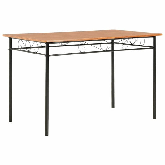 vidaXL Dining Table Brown 47.2 x27.6 x29.5  MDF
