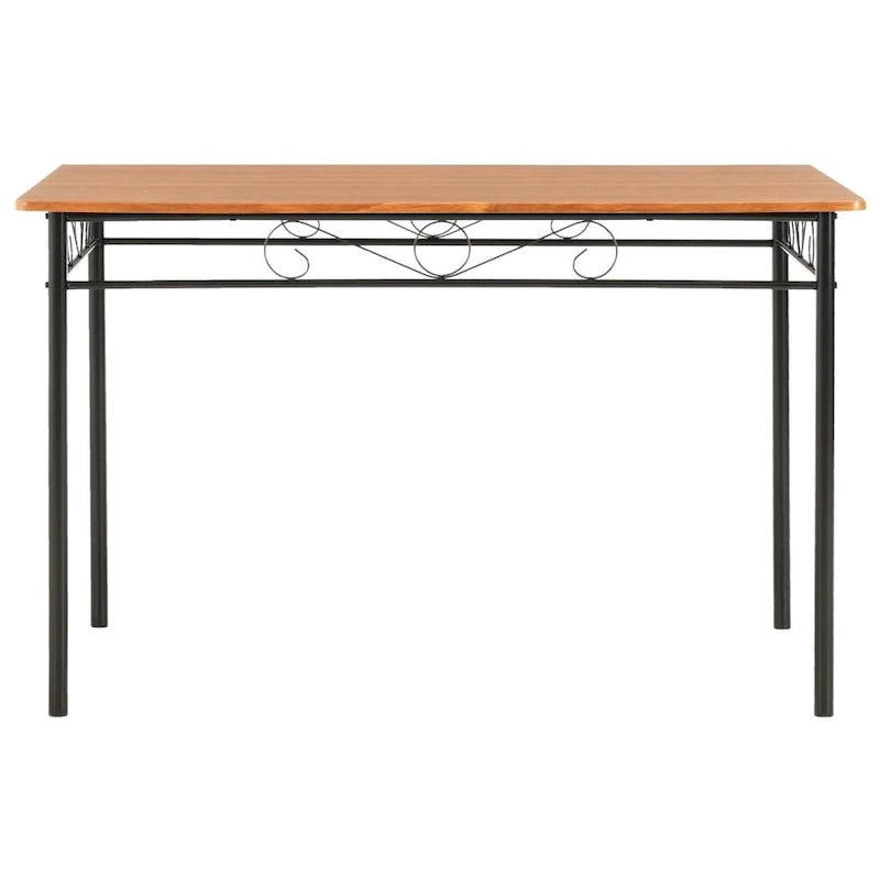 vidaXL Dining Table Brown 47.2 x27.6 x29.5  MDF