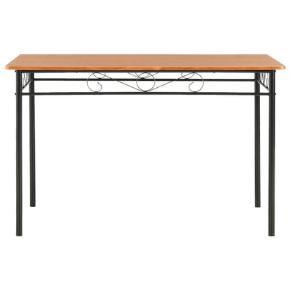 vidaXL Dining Table Brown 47.2 x27.6 x29.5  MDF