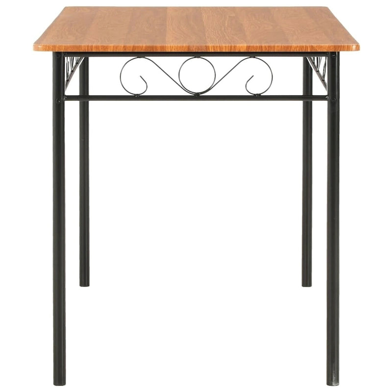 vidaXL Dining Table Brown 47.2 x27.6 x29.5  MDF