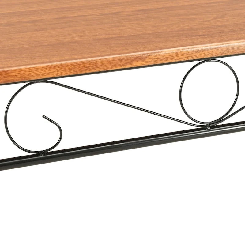 vidaXL Dining Table Brown 47.2 x27.6 x29.5  MDF