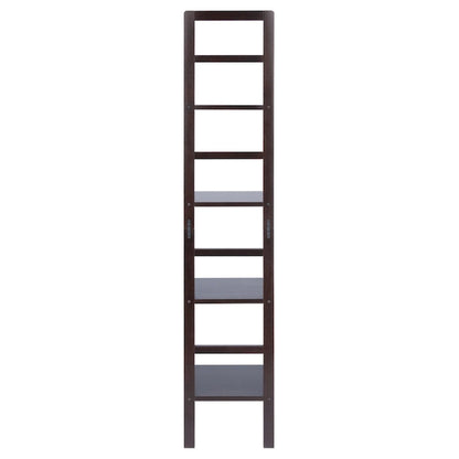 Aiden Baker's Rack, Narrow, Coffee - 14.72 x 13.86 x 70.71 inches