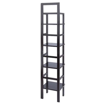 Aiden Baker's Rack, Narrow, Coffee - 14.72 x 13.86 x 70.71 inches