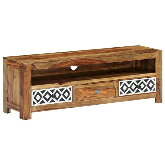 vidaXL TV Stand 47.2 x11.8 x15.7  Solid Wood Sheesham