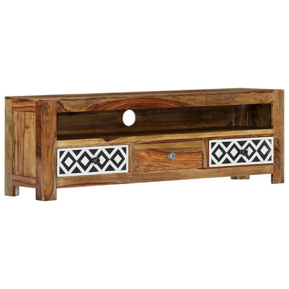 vidaXL TV Stand 47.2 x11.8 x15.7  Solid Wood Sheesham