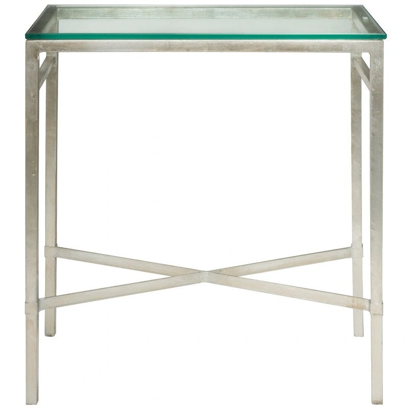SAFAVIEH Couture Vallie Side Table - 22  W x 13  D x 25  H - 22Wx13Dx25H