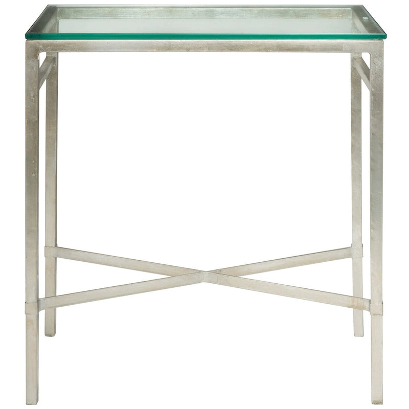 SAFAVIEH Couture Vallie Side Table - 22  W x 13  D x 25  H - 22Wx13Dx25H