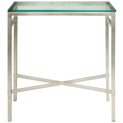 SAFAVIEH Couture Vallie Side Table - 22  W x 13  D x 25  H - 22Wx13Dx25H