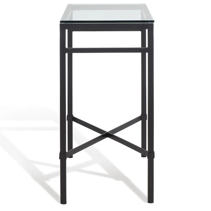 SAFAVIEH Couture Vallie Side Table - 22  W x 13  D x 25  H - 22Wx13Dx25H