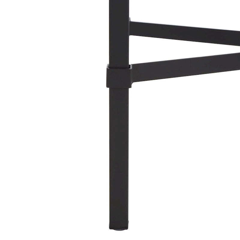 SAFAVIEH Couture Vallie Side Table - 22  W x 13  D x 25  H - 22Wx13Dx25H