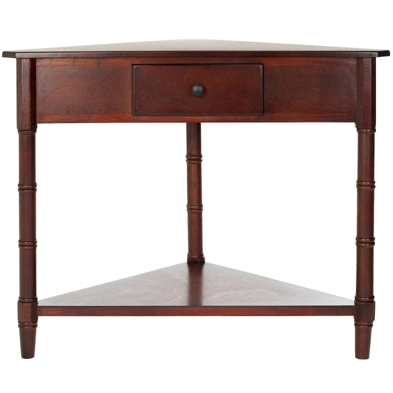 SAFAVIEH Calla Grey Corner Table - 33.9  x 17.3  x 28  - 34Wx17Dx28H