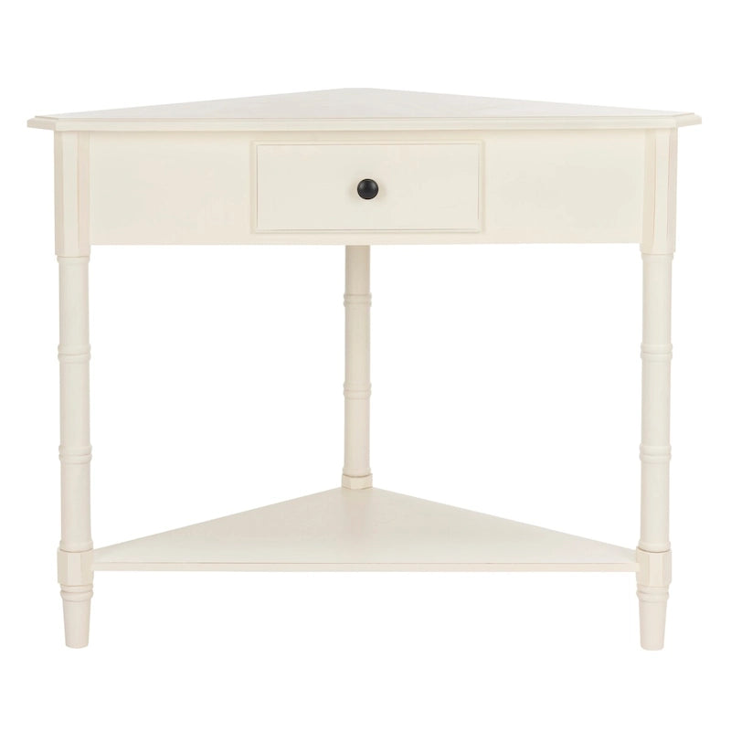 SAFAVIEH Calla Grey Corner Table - 33.9  x 17.3  x 28  - 34Wx17Dx28H