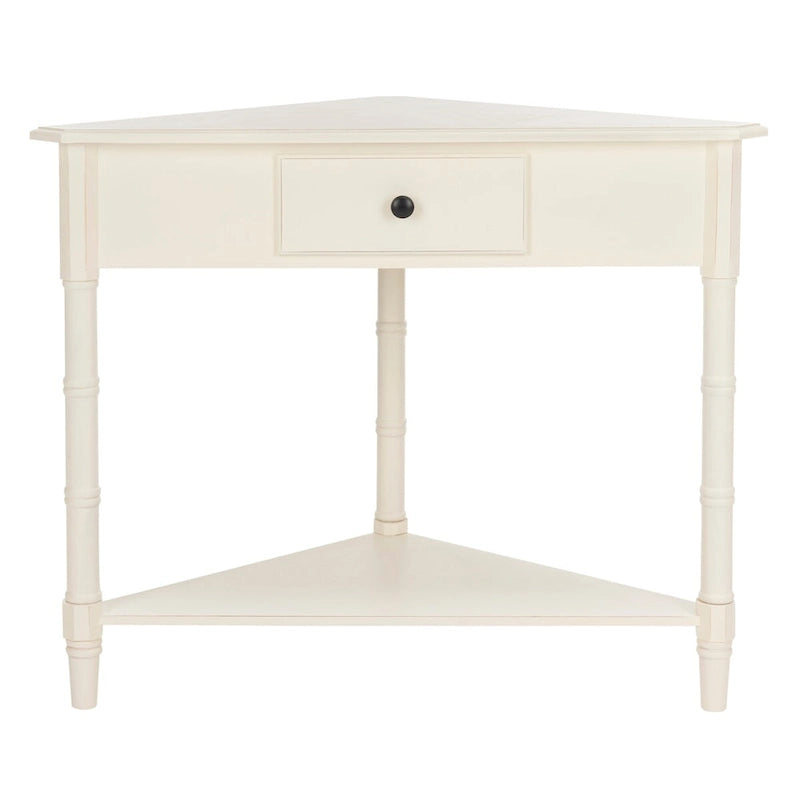 SAFAVIEH Calla Grey Corner Table - 33.9  x 17.3  x 28  - 34Wx17Dx28H