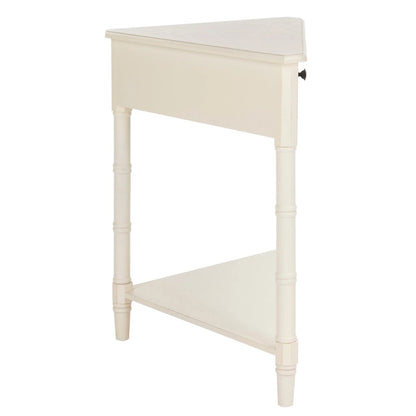 SAFAVIEH Calla Grey Corner Table - 33.9  x 17.3  x 28  - 34Wx17Dx28H
