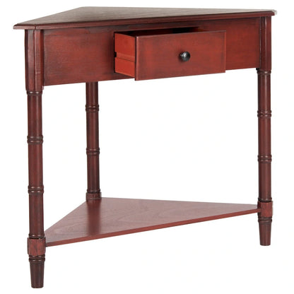 SAFAVIEH Calla Grey Corner Table - 33.9  x 17.3  x 28  - 34Wx17Dx28H